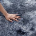 thumbnail image 3 of Soft Plush Faux Fur Area Rug 3x5 Feet, Luxury Modern Rugs Rectangular Fuzzy Carpet for Bedroom, Living room, Kids Room, Rey, 3 of 5
