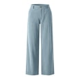thumbnail image 6 of Drses Fall Winter Flowy Loose Palazzo Pants for Women, High Waist Striped Casual Lounge Trousers, Versatile Wide Leg Slacks for Travel Vacation Casual Daily Outfits Multi Neutral Stripes, 6 of 8