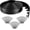 Black, variant on Garden Edging 98FT Landscape Edging Kit 3 Inch Height Plastic Garden Border No Dig Lawn Border for Yard Flower Bed with 60 Stakes