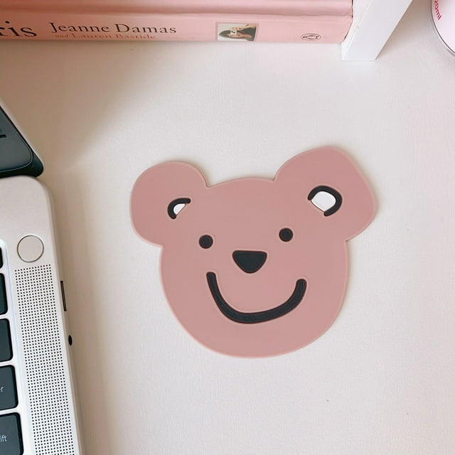 Posavasos con forma de animal bonito, posavasos de silicona para tazas de bebidas, posavasos bonitos, materiales de la mejor calidad