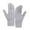 Grey, variant on Womens Winter Wool Gloves Solid Color Fleece Lined Knit Cold Weather Proof