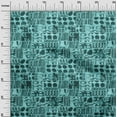 thumbnail image 3 of oneOone Polyester Spandex Turquoise Green Fabric Aaian Batik Fabric For Sewing Printed Craft Fabric By The Yard 56 Inch Wide, 3 of 4