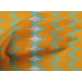 thumbnail image 4 of oneOone Tissu Popeline de Coton Chevron Ikat Décor Tissu Imprimé BTY 42 Pouces de Large, 4 of 4
