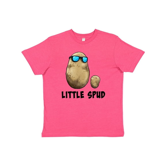 Inktastic Little Spud Potato Father and Child Youth T-Shirt