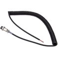 thumbnail image 1 of Cable de Pu con micrófono y altavoz Ridao de mano Compatible con Radio Alinco Ems-57 Ems-53 Walkie Talkie, 1 of 5