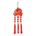 thumbnail image 4 of Decoración de año Nuevo Chino, colgante de borla para puerta, decoración Fengshui, adorno colgante para Festival de Primavera y vacaciones, decoración Estilo B mayimx Colgantes de año nuevo, 4 of 9