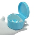 thumbnail image 3 of Unique Bargains Boîte de Rangement pour Appareils Dentaires 1 Pce avec Filtre Réutilisable Bleu Clair, 3 of 5