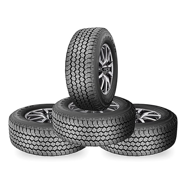 4) Llantas 255/65R19 Goodyear Wrangler All-Terrain Adventure 114H GOODYEAR .