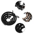 thumbnail image 5 of Ofertas Únicas 1 Pc Clips de Pelo Grace Dome Redondos para Mujeres y Niñas 3.03"x2.68"x0.98" Champán, 5 of 5