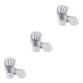 thumbnail image 4 of Ruiboury Gants de Boxe Respirants Équipement de Protection pour Sac Femmes Hommes Combat Démon Main Blanc 24 x 13 x 5cm 3Ensemble, 4 of 6