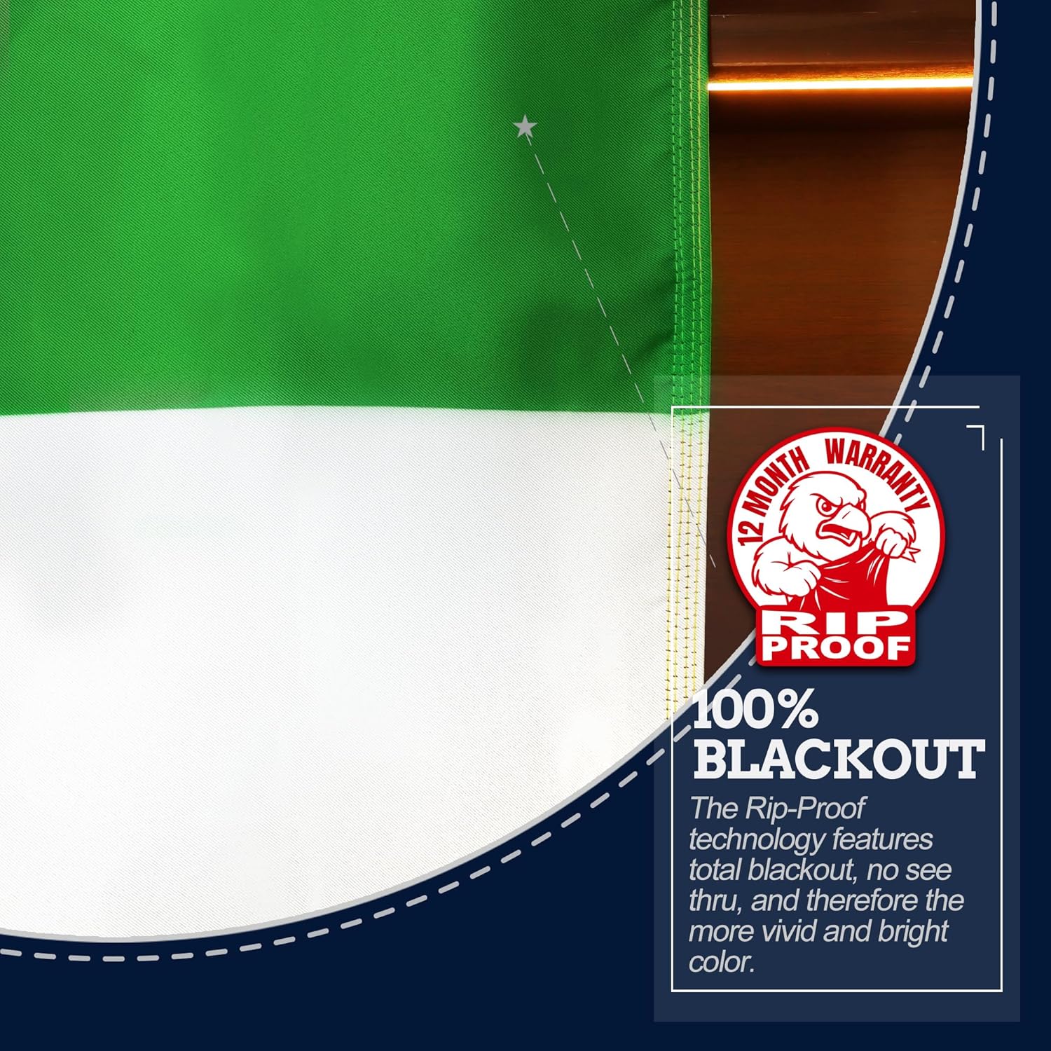 Anley Rip-Proof Technology Double Sided 3-Ply Ireland Flag 3x5 Foot - Irish Flags
