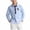 Blue, variant on Guluxicc Dress Shirts for Boys Long Sleeve Button Up Shirts Breathable T-Shirts for School Uniform and Casual