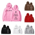 thumbnail image 6 of Kids Girl Hoodies Jesus Loves You Hoodie Long Sleeve Graphic Hoodies Comfy Loose Pullover Top Girl Clothing 7-8 Years Old Boy Clothes Cute&nbsp;Boy Girl&nbsp;Clothing, 6 of 6