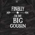 thumbnail image 4 of Inktastic Finally I'm the Big Cousin Boys or Girls Baby Bodysuit, 4 of 5