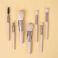 thumbnail image 4 of Juego De 7 Brochas De Maquillaje, Brochas Cosméticas Profesionales, Brocha Para Sombra De Ojos, Juego De Brochas Correctoras Advancent CE008459-03, 4 of 6