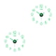 thumbnail image 2 of Moyic Reloj de pared luminoso Sin marco DIY Calcomanías digitales Inicio Type1 NO1, 2 of 6