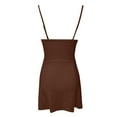 thumbnail image 3 of Tennis Dress Golf Dresses for Women V Neck Spaghetti Straps Racerback Breathable Workout Dress Athletic Dresses, 3 of 6