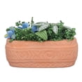 thumbnail image 2 of Flor de casa de muñecas NikouMX Adorno de planta cerámica verde ultra sensible, 2 of 8