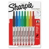 Sharpie Retractable Permanent Marker, Ultra Fine Tip, Assorted Colors, 8/Set