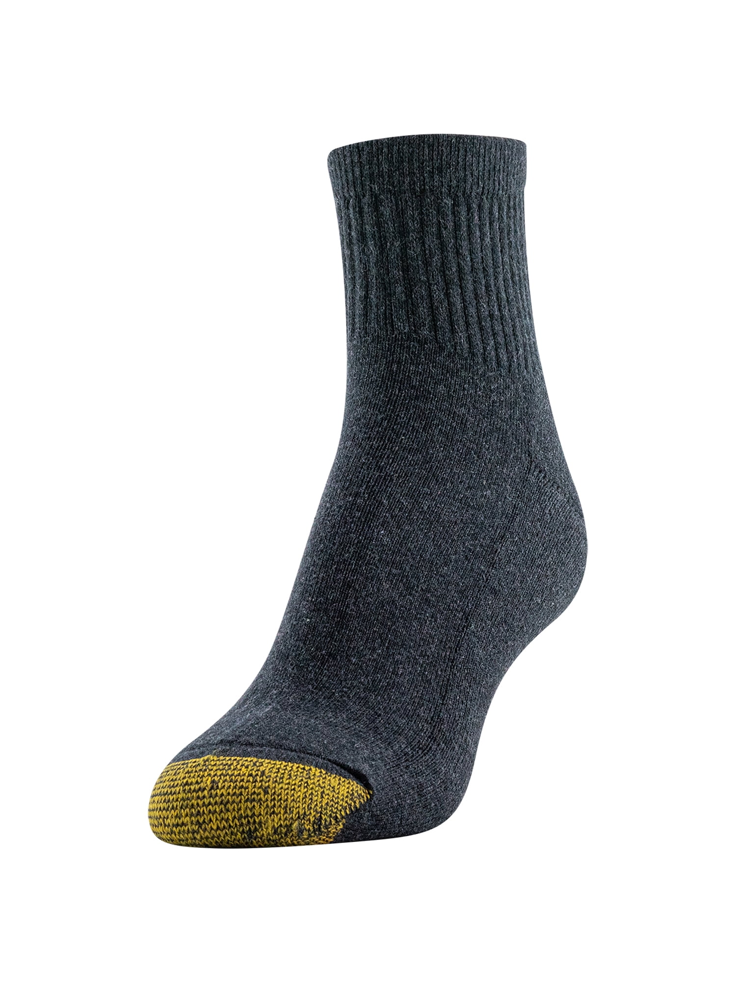 GTE Women's Half Cushion Quarter Socks, 6-Pack