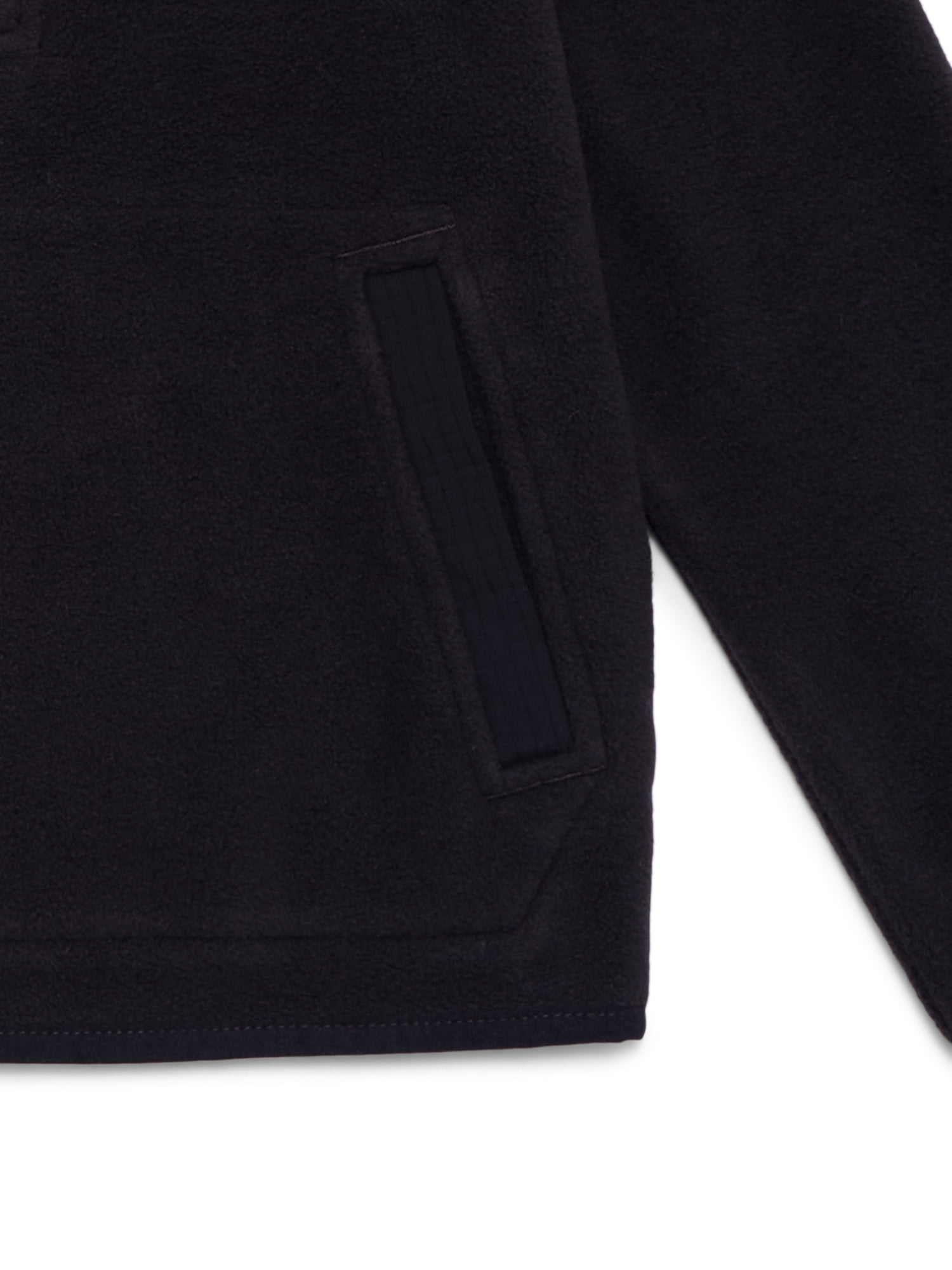 Athletic Works Boys Half Zip Microfleece Pullover, Sizes 4-18 & Husky