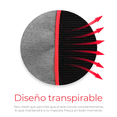 thumbnail image 3 of Transportadora Mascotas Portátil Plegable Lab.G, Gris lineas roja, 3 of 5