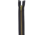thumbnail image 4 of Coats Heavyweight Brass Separating Metal Zipper 20"-Navy, 4 of 4