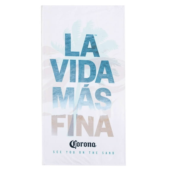 Corona Vida Palm 30in x 60in Beach Towel