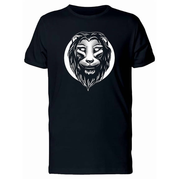 B&W Undead Lion Tee Men's -Image by Shutterstock