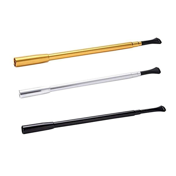 Paquete de 3 soportes para cigarrillos extensibles para mujer, soporte para cigarrillos para fumar, se adapta a cigarrillos regulares, soporte largo para cigarrillos para mujer