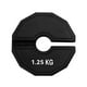 thumbnail image 2 of Disco de peso fraccionario con mancuernas de goma Space Suministros de gimnasio portátiles Cambio pequeño 125 kilos, 2 of 9