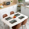 thumbnail image 3 of Bear Placemats Set of 4, Rustic Western Farmhouse Table Place Mats, Retro Wildlife Animal Placemat for Kitchen Dining Table Decoration Indoor Outdoor 18"x12", 3 of 4