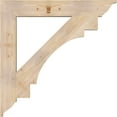 thumbnail image 3 of Ekena Millwork 5 1/2"W x 40"D x 40"H Merced Traditional Smooth Bracket, Douglas Fir, 3 of 4