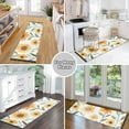 thumbnail image 6 of Yayeee Runner Rug for Bedroom 2'x6' Machine Washable Hallway Non Slip Mat, Sunflowers and Leaves Pattern, 6 of 8