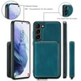 thumbnail image 5 of Nalacover Zipper Wallet Case for Samsung Galaxy S23 FE, Soft Silicone Shockproof PU Leather Detachable Card Slots Holder Cash Pocket Slim Cover with Kickstand Magnetic Lens Protective Case, Blue, 5 of 7