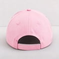 thumbnail image 4 of Ticikt Toddler Boys Baby Girls Baseball Hats Kids Boy Caps Toddler Sun Hats for Summer Adjustable Size,Color:Pink, 4 of 5