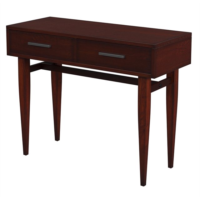 Table Console Lavery Cerise avec Rangement