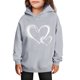 thumbnail image 1 of Sudaderas con capucha para niños y niñas, sudaderas casuales de manga larga, lindas sudaderas de gran tamaño con bolsillo de polar, chaquetas para niñas, 1 of 4