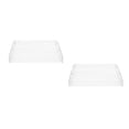 thumbnail image 6 of Hemoton 2 pcs  Transparent Multi-layer Snack Product Display Rack Cigarettes Display Rack, 6 of 8
