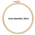 thumbnail image 1 of Opolski Plastic Cross Stitch Embroidery Hoop Circle Sewing Frame DIY Needlework Tool, 1 of 9