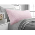 thumbnail image 5 of Mainstays Modern 85 GMS Pink and White Dots Microfiber Body Pillow Cover 20"x52", 5 of 6