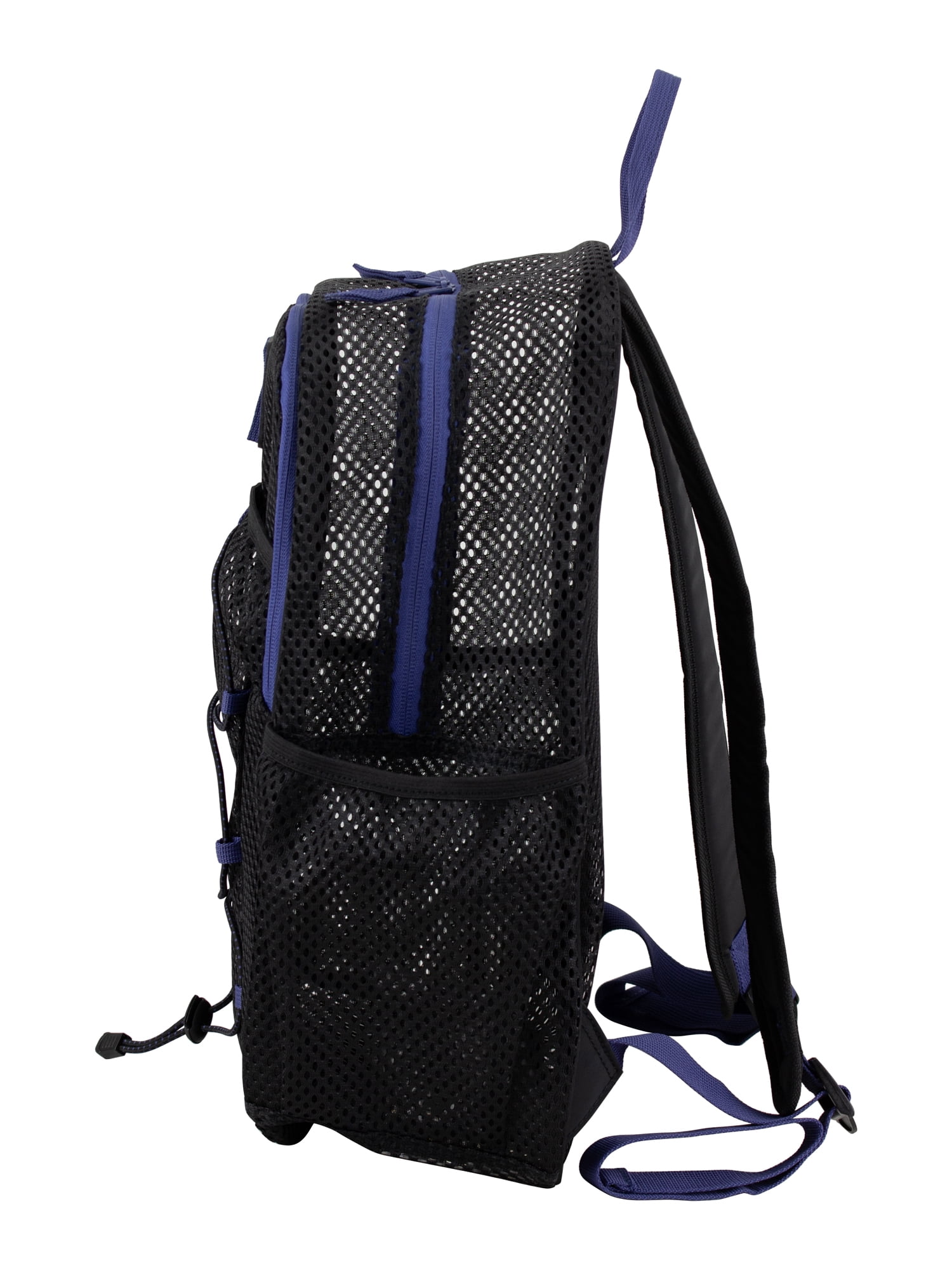 Eastsport Unisex Magna Pro Mesh 17" Backpack, Black/Skipper Blue