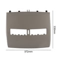thumbnail image 2 of Cubierta para salpicadero de coche placas duraderas para cubierta de instrumentos de coche para Nissan Tiida 05-11, 2 of 8