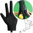 thumbnail image 4 of Baright Non-Slip 3 Finger Snooker Glove Left/Right Hand Universal Billiard Sports Accessories Full-Finger Billiards Gloves, 4 of 9