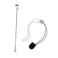 thumbnail image 1 of HILABEE LED Street Lamp for Model Railways in 1:87 Scale, Simulated Miniature Scene Accessory, Metal Lamppost for Layout Photography And White, 1 of 9