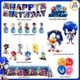 thumbnail image 4 of Sonic Birthday Party Supplies, Sonic Party Decorations Set - Sonic Birthday Decorations Banners Tablecloth & Sonic Balloons Cake Toppers and Other Sonic Party Supplies, 4 of 8