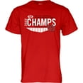 thumbnail image 2 of Men's Blue 84 Red Utah Utes 2022 PAC-12 Football Conference Champions Locker Room T-Shirt, 2 of 3