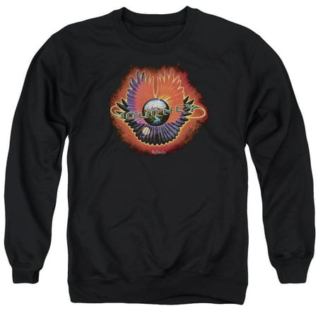 Journey 80's Rock Band Infinity Cover Adult Crewneck