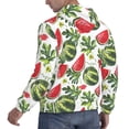 thumbnail image 4 of Bingfone Watermelons Men'S Drawstring Hoodie Long Sleeve Pocket Sweatshirts-X-Large, 4 of 9