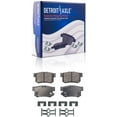 thumbnail image 5 of Detroit Axle - 2pc Brake Pads for 2002-2004 Honda CR-V, 03-11 Element, 2 Front & Rear Ceramic Brake Pads w/Hardware 2002 2003 2004 2005 2006 2007 2008 2009 2010 2011 Replacement, 5 of 7